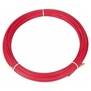 Протяжка кабельная REXANT (мини УЗК в бухте), стеклопруток, d=3,5 мм 70 м, красная