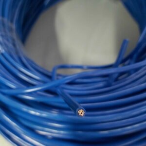 Провод электрический ПуГВ ( ПВ-3 ) синий 1 х 6 ГОСТ 31947-2012 - 30м
