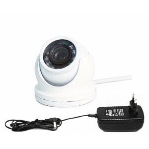 Проводная купольная камера КДМ Мод:6413 (G) (Z8895EU) (угол обзора: 75 градусов, разрешение видео 700ТВЛ, встроенное OSD меню) купольная камера