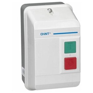 Пускатель электромагнитный в корпусе NQ3-5.5P 2.5-4А AC 220В IP55 (R) CHINT 496405