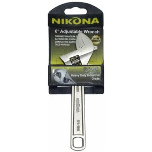 Разводной ключ профессиональный NIKONA 150 мм