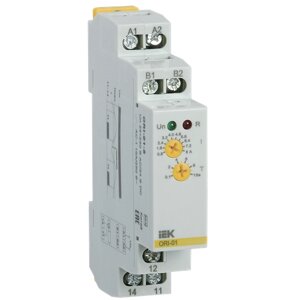 Реле контроля тока ORI 0,8-8а 24-240в AC/24в DC IEK
