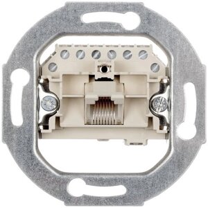 Розетка телефонная 1-я UAE 8 пол, RJ 11, 3 cat. Siemens 5TG2417