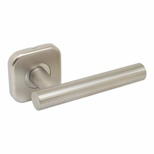 Ручка дверная для входной металлической сейф-двери булат РФ 04.08 форте, матовый никель
