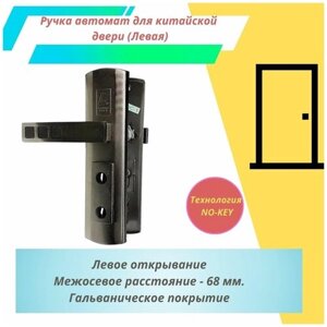 Ручки на планке для китайской двери Master lock ML300 NO-KEY QUATTRO автомат левосторонний