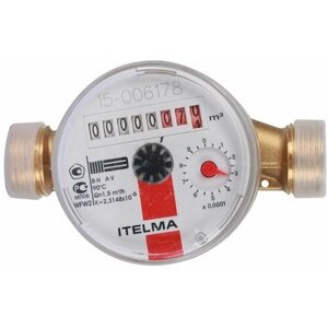 Счетчик горячей воды ITELMA L-110 мм R-L-0-IP54 без комплекта монтажных частей