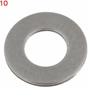 Шайба нержавеющая сталь 4x9 мм DIN 125 (20 шт.) (10 шт.)
