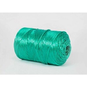 Шпагат из полипропилена Kraftcom, 3мм х 100м (6шт), цвет - зеленый / веревка для белья, для подвязки растений, веревка для хозяйственных работ