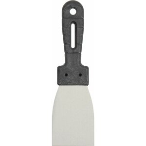 Шпательная лопатка нержавеющая сталь пластиковая рукоятка, 60 мм