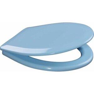 Сиденье для унитаза универсальное орио (К-02) голубое