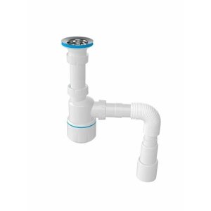 Сифон для раковины бутылочный BathMaster BM0101SP