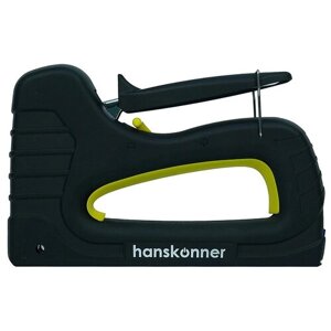 Скобозабивной пистолет Гвоздезабивной пистолет Hanskonner HK1071-01-08 черный/желтый