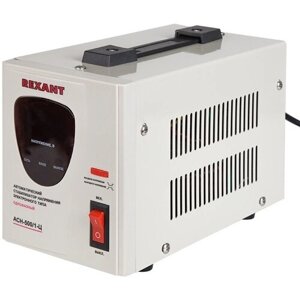 Стабилизатор напряжения REXANT АСН-500/1-Ц белый 485 ВА 500 Вт 115 мм 245 мм 160 мм 2.11 кг