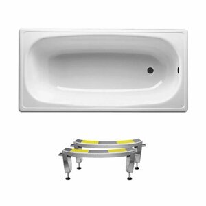 Стальная ванна Sanitana BLB Europa S30001312000000N (B70E12001N) металлическая ванна 170х70 см с ножками, сталь толщиной 2,2 мм