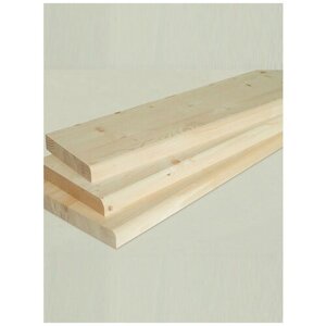 Ступени деревянные для лестницы (подоконник) / Сорт-АБ / 800x200x40 мм