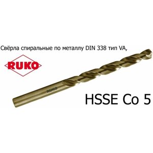 Сверло по металлу RUKO 215095 9.5 x 125 мм