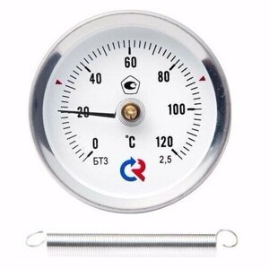 Термометр биметаллический накладной БТ-30.010 0.120С кл. 2.5 | код 00000002384 | росма ( 1шт. )