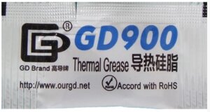 Термопаста GD900 MB05 0,5 грамм в пакетике