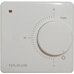 Терморегулятор Теплолюкс LC 001 белый термопласт