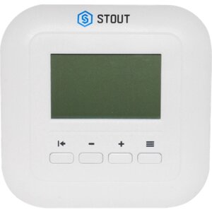 Термостат комнатный ST-132 с блоком питания STOUT (STE-0004-000132)