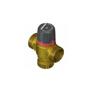 Термостатический смесительный клапан для систем отопления и ГВС 1 НР 20-43°С KV 1,6 (боковое смешивание) ROMMER RVM-0131-164325