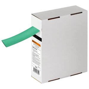 Термоусаживаемая трубка ТУТнг 20/10 зеленая в коробке (10 м/упак), TDM SQ0518-0447 (1 упак)