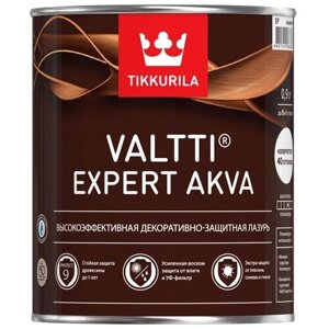 Tikkurila антисептик Valtti Expert Akva, 0.9 кг, 0.9 л, бесцветный