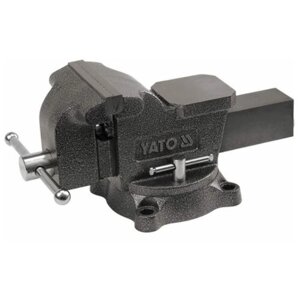 Тиски слесарные, поворотные, с наковальней, 150 мм, 15 кг, YATO YT6503 (1 шт.)