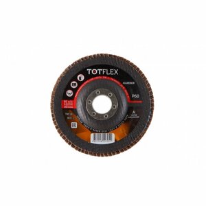 Totflex круг лепестковый торцевой aggressor 2 125x22 A P60 4631148127951