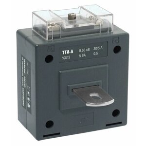 Трансформатор тока ТТИ-А 75/5 5ВА, класс точности 0,5 IEK