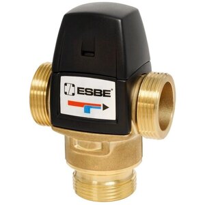 Трехходовой смесительный клапан термостатический Esbe VTA522 31620100 муфтовый (НР), Ду 25 (1"Kvs 3.2