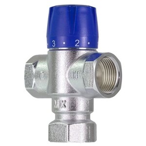 Трехходовой смесительный клапан термостатический Tim TMV811-03 муфтовый (ВР), Ду 20 (3/4"Kvs 1.8