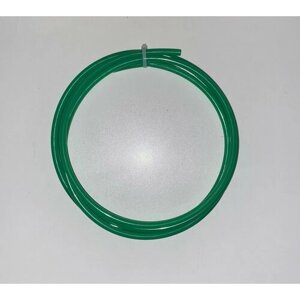 Трубка шланг для фильтров очистки питьевой воды и обратного осмоса, 1/4", 2 метра, зеленая