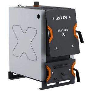 Твердотопливный котел ZOTA Master X-12П, 12 кВт, одноконтурный