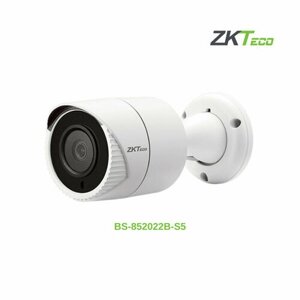 Уличная 2мп IP-камера ZKTeco фикс. линза 3,6 мм, с датчиком движения, ИК 30м, оптическое увеличение, детекция лиц, DWDR,3D DNR, Poe