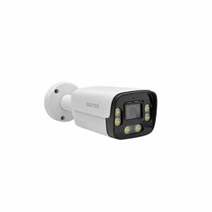 Уличная AHD камера видеонаблюдения 2МП с белой подсветкой SECTEC ST-AHD485HD4A-2M-W
