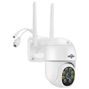 Уличная поворотная IP камера видеонаблюдения с WiFi (1536p, 3МП) Hiseeu