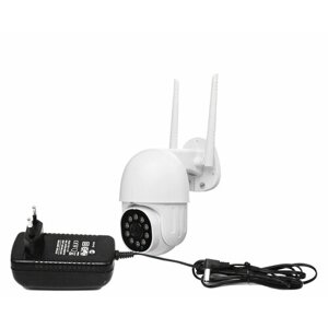 Уличная поворотная Wi-Fi IP камера 5Mp HDком 9826(ASW5)8GS Туйя (WiFi) (U55369LU) с приложением TUYA / Smartlife с облачным хранением от амазон. Ули