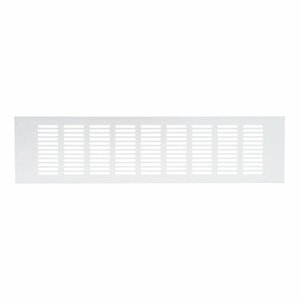 Вентиляционная решетка Благовест 120x500, белая