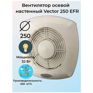 Вентилятор приточно-вытяжной VECTOR 250 EFR (реверсивный)