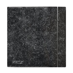 Вентилятор вытяжной soler & palau silent-100 CZ marble design 4C, marble black 8 вт