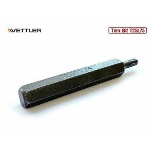 Vettler бита вставка TORX T25 3/8" 75мм vettler