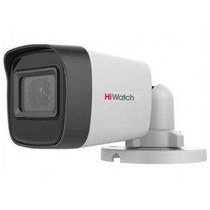 Видеокамера HD-TVI 5Мп уличная цилиндрическая с E IR-подсветкой до 20м (DS-T500(С) (2.8 mm) код 300512699 | HiWatch (2шт. в упак.)