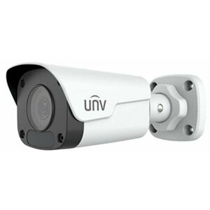 Видеокамера IP UNIVIEW IPC2124LB-SF40KM-G цилиндрическая, 1/3" 4 Мп КМОП 30 к/с, ИК-подсветка до 30м, 0.01 Лк F2.0, объектив 4.0 мм