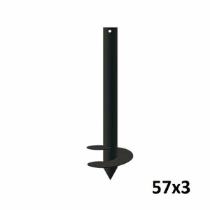 Винтовая свая 57х3, длина 1.5 м