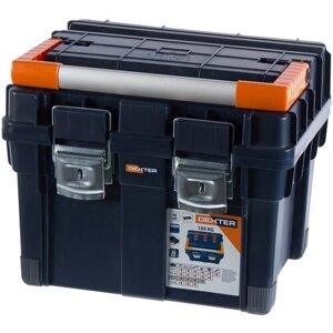 Ящик для инструмента Dexter HD Compact1 450х350х350 мм, пластик, цвет синий