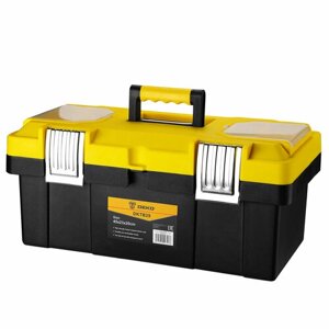 Ящик с органайзером DEKO DKTB29, 45x23x20 см, 19 , черный/желтый