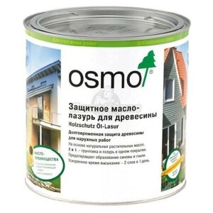 Защитное масло-лазурь для древесины, сосна орегон Osmo Осмо 731 \ 0,125л