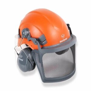 Защитный шлем каска Holzfforma Functional Forest Helmet для лесоруба, арт. HF10102