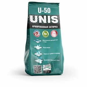 Затирка цементная UNIS U-50 Графит С14 1,5кг